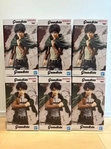 진격의 거인 피규어 6체 세트