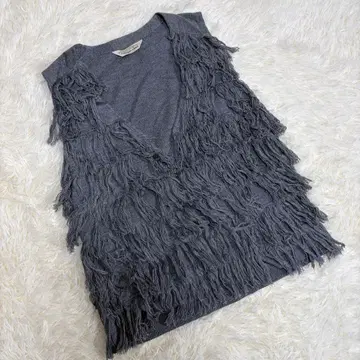 TORRAZZO DONNA 프린지 니트 베스트