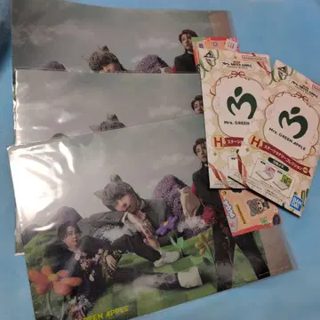 MrsGreenApple 제일복권 클리어 파일 스티커