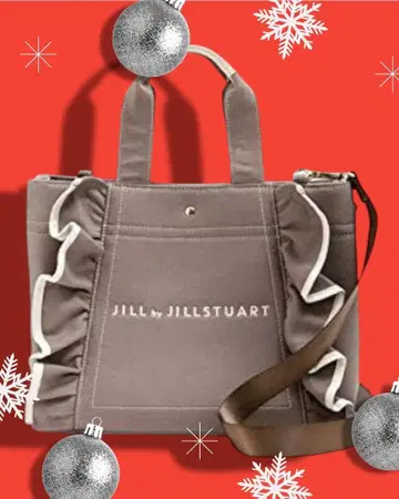 JILL by JILLSTUART 프릴 토트백 베이지 대