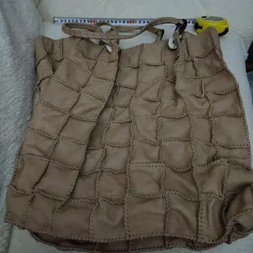 JAVAN PUCH 베이지 숄더백