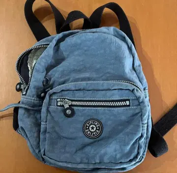 Kipling 블루 그레이 백팩