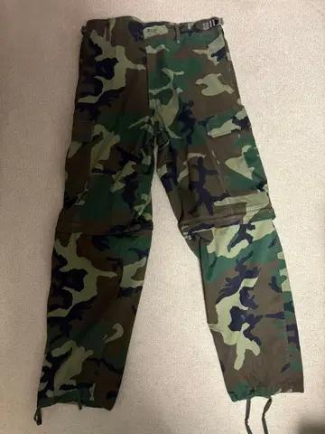 카모플라쥬 밀리터리 팬츠 M 사이즈