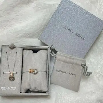 MICHAEL KORS 마이클코어스 목걸이 & 팔찌 2개 세트