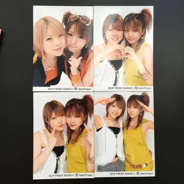 6888 모닝구무스메. 다나카 레이나 오가와 마코토 브로마이드 4장 세트