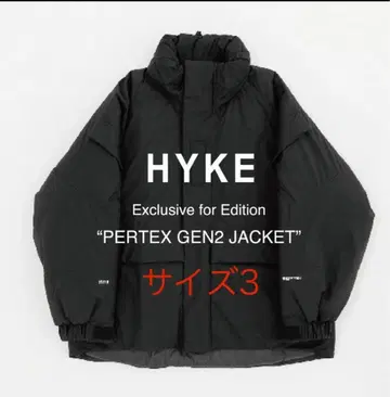 23AW HYKE Edition PERTEX GEN2 JACKET 3