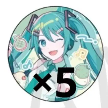 프로세카 글리터 캔뱃지 하츠네 미쿠