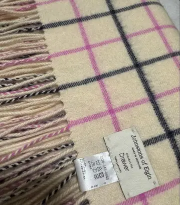 새상품! 존스턴스 johnstons drawer 별주 캐시미어 스톨