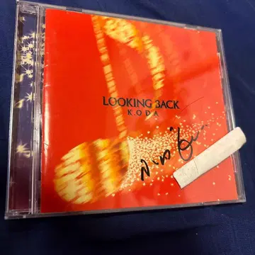 오다 카즈마사 친필 사인LOOKING BACK K.O.D.A