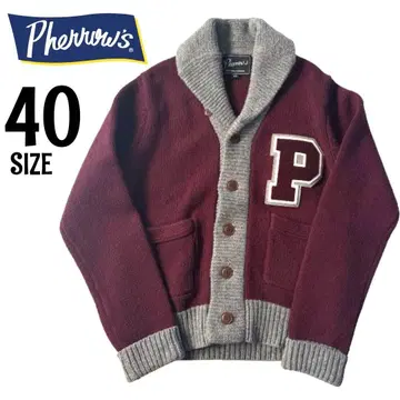 [ 미사용 새상품 ] 페로우즈 숄카라 가디건 카우친 스웨터