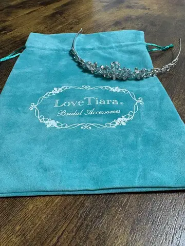 LoveTiara 크리스탈 티아라 브라이덜 신부 결혼식