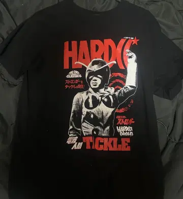 하드코어 초콜릿 전파인간 택클 (가면라이더 스트롱거) T셔츠