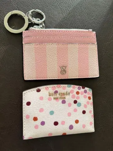 케이트 스페이드 도트 무늬 카드 케이스 & V&S