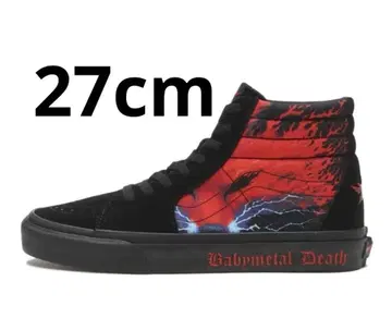 BABYMETAL x Vans Sk8-Hi 27cm