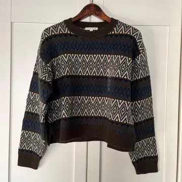 새상품 UNIQLO JW ANDERSON 페어아일 크루넥 스웨터 L