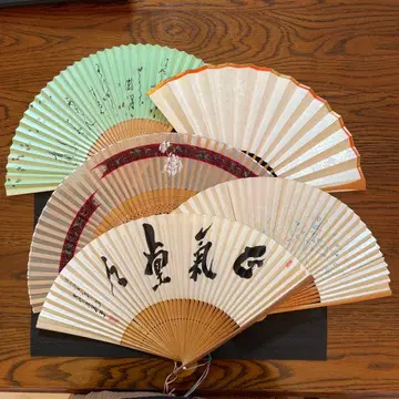 일본풍 부채 5개 세트