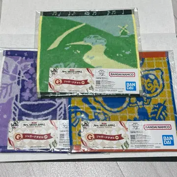 미세스 그린애플 제일복권 자카드 타월 G상 3개 세트