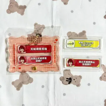 앙스타 린네 칭호 키링 칭호 플레이트