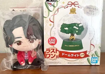 Mr. GREEN APPLE 제일복권 라스트 원 A상 봉제 인형 모토키