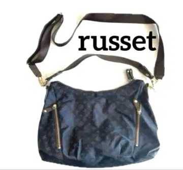 russet 네이비 숄더백