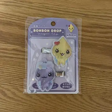 [ 미사용 새상품 ] 시즈쿠짱 봉봉 드롭 헤어 클립