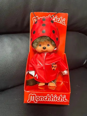 Monchhichi 무당벌레 봉제 인형 EU 한정판