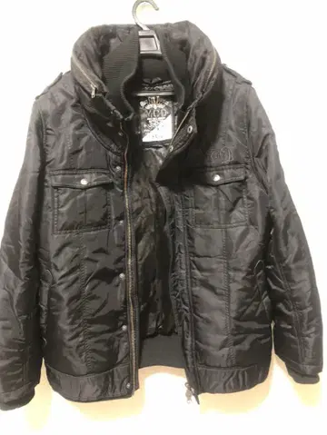 MCD 블랙 다운 자켓