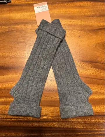 캐시미어 100% 암워머 그레이