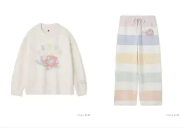 룸웨어 상하의 세트 젤라또피케 미야쿠미야쿠