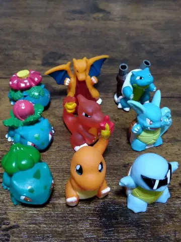 포켓몬 손가락 인형 관동지방 스타팅 9체 세트