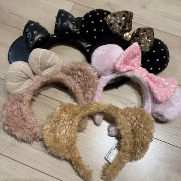 디즈니 캐릭터 머리띠 세트