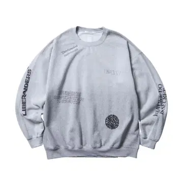 Liberaiders 맨투맨 그레이