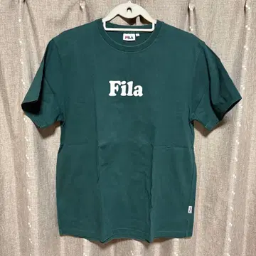 y121608 FILA 반팔 로고 심플 F 셔츠
