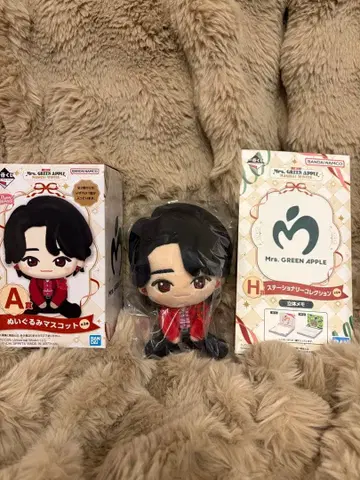 미세스 제일복권 A상 오오모리 모토키 봉제 인형 마스코트 덤 포함