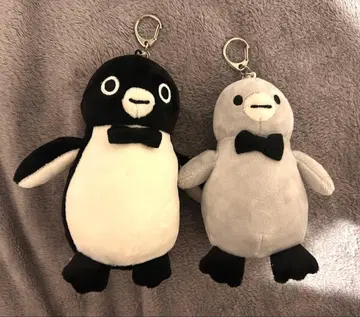 [ 새상품급 ] Suica 펭귄 봉제 인형 키링 바리스타