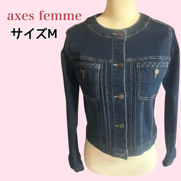 axes femme 노카라 데님 자켓 M