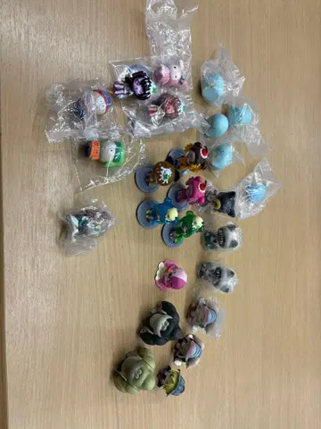 애니메이션 만화 캐릭터 피규어 세트