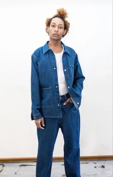 메종 밀 22AW 데님 자켓 2