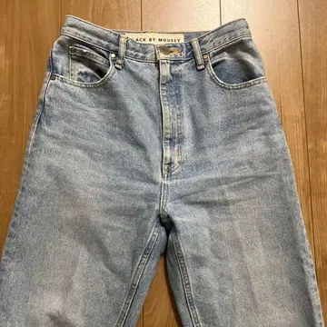 [ BLACK BY MOUSSY ] 사이즈 25 데님 청바지 스트레이트