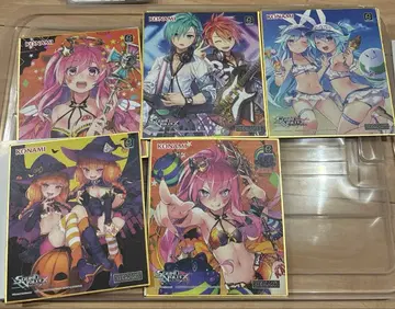 SDVX 볼테 오리지널 굿즈 캠페인 미니 색지 5장 세트