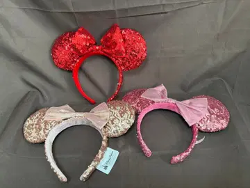 미니 마우스풍 머리띠 3개 세트