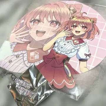 컬러풀 피치 노아 씨 전시회 카드 트레이딩 테롭 키링