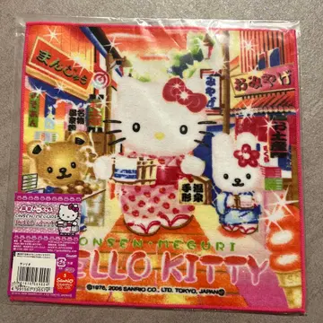 헬로키티 온천 타월 25cm