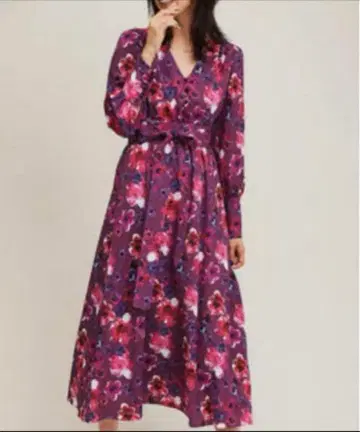 더 버지니아 롱 원피스 꽃무늬 더 버지니아 카미사키 메구미