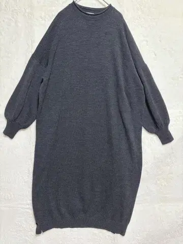 데밀룩스 빔즈 울 리브 롱 니트 원피스 [새상품급]