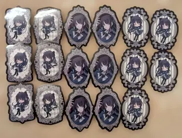 Ado 다이컷 스티커 4종 17매 세트