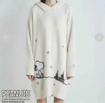 택 포함 미사용 새상품 젤라피케 스누피 원피스