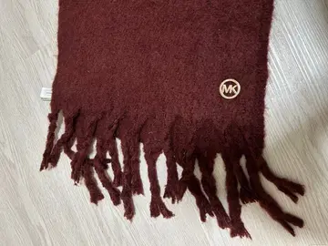 마이클코어스 머플러 빨간색