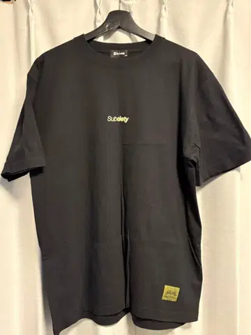Subciety 블랙 XL 티셔츠