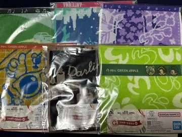 미세스 그린애플 제일복권 G상 자카드 타월 전 6종 세트